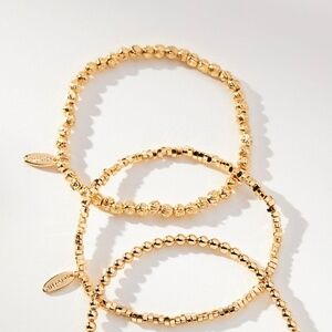 Serefina Mini Beaded Bracelets, Set of 2 | Anthropologie